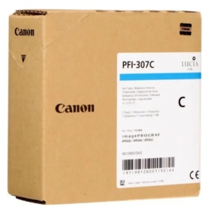 Cartus original Canon PFI-307C PFI307C 9812B001 Cyan 330ml