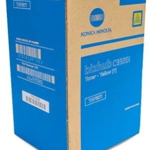 Cartus Original Konica Minolta C3320i C3321i Yellow 9K AAJW252 TNP80Y