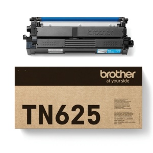 Cartus toner original Brother TN-625 TN625 Cyan 1.8K