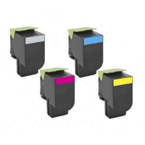 Reumplere cartus Lexmark CS317dn CS417dn CS517de Black Cyan Magenta Yellow