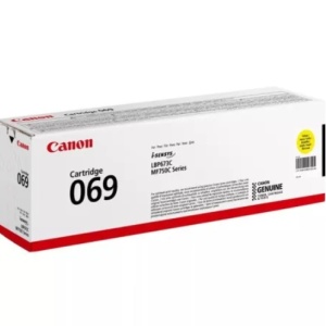 Cartus original Canon CRG-069Y MF752Cdw MF754cdw Yellow 1.9K