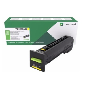 Cartus original Lexmark 72K20Y0 Yellow 8K CS820 CX820 CX825 CX860