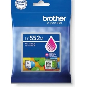 Cartus original Brother LC552M LC-552M MFC-J3660DW MFC-J3960DW Magenta 550 pagini