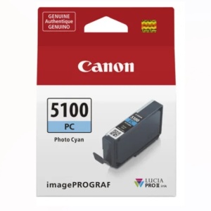 Cartus original Canon PFI-5100PC PFI5100PC PRO-310 Photo Cyan