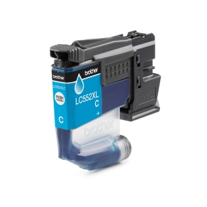 Cartus original Brother LC552XLC LC-552XLC MFC-J3660DW MFC-J3960DW Cyan 1.5K - Img 2
