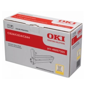 Drum unit (unitate de cilindru) original Oki 46857505 C824 C834 C844 30K Yellow