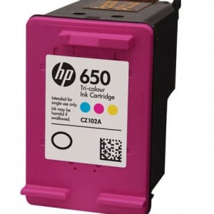 Reumplere cartus HP 650 CZ102AE Tricolor