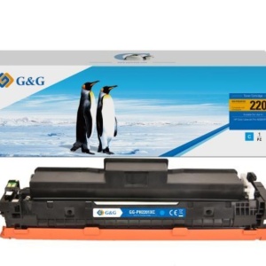 Cartus compatibil HP W2201X 220X Cyan 5.5K G&G
