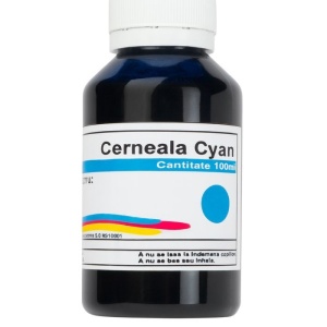 Cerneala refill reumplere cartuse Canon CL-546 CL-546XL Cyan 100ml