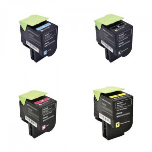 Reumplere cartus Lexmark CS421dn CS521dn CS622de Black Cyan Magenta Yellow
