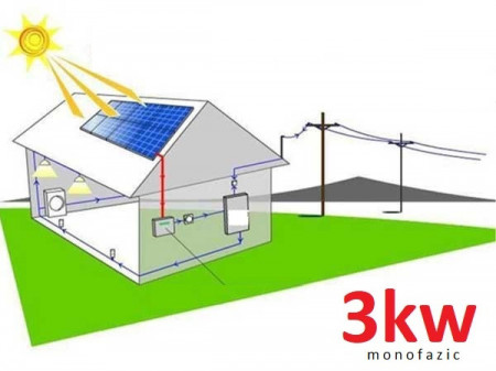 Sistem fotovoltaic 3kw HUAWEI Inverter