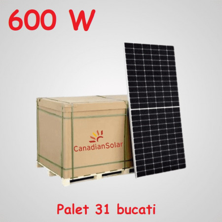 Panou fotovoltaic 600W monocristalin set 31buc