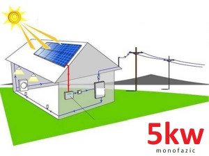 Sistem fotovoltaic 5kw HUAWEI Mono