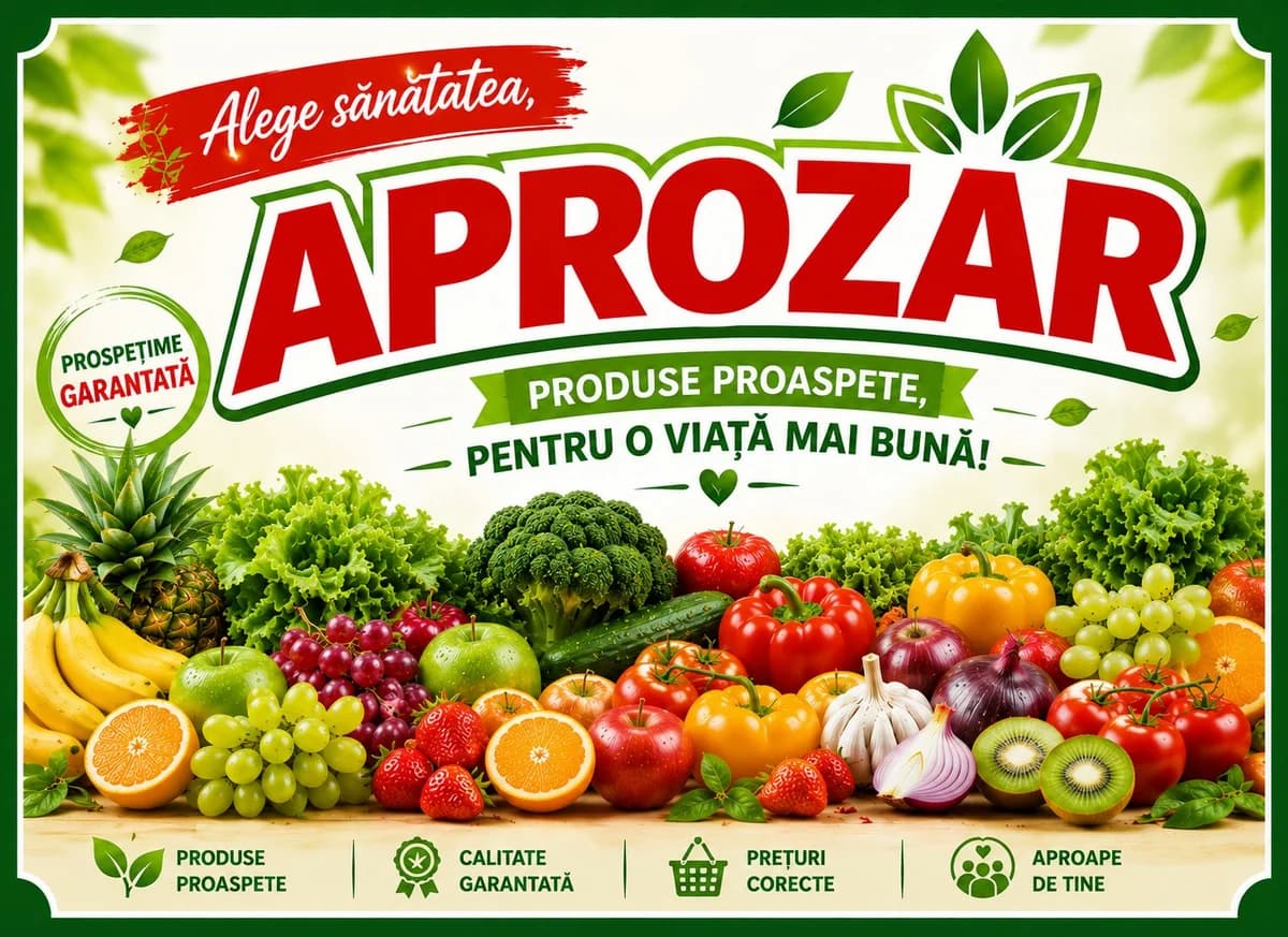 Bannere "Aprozar"-Alege Model