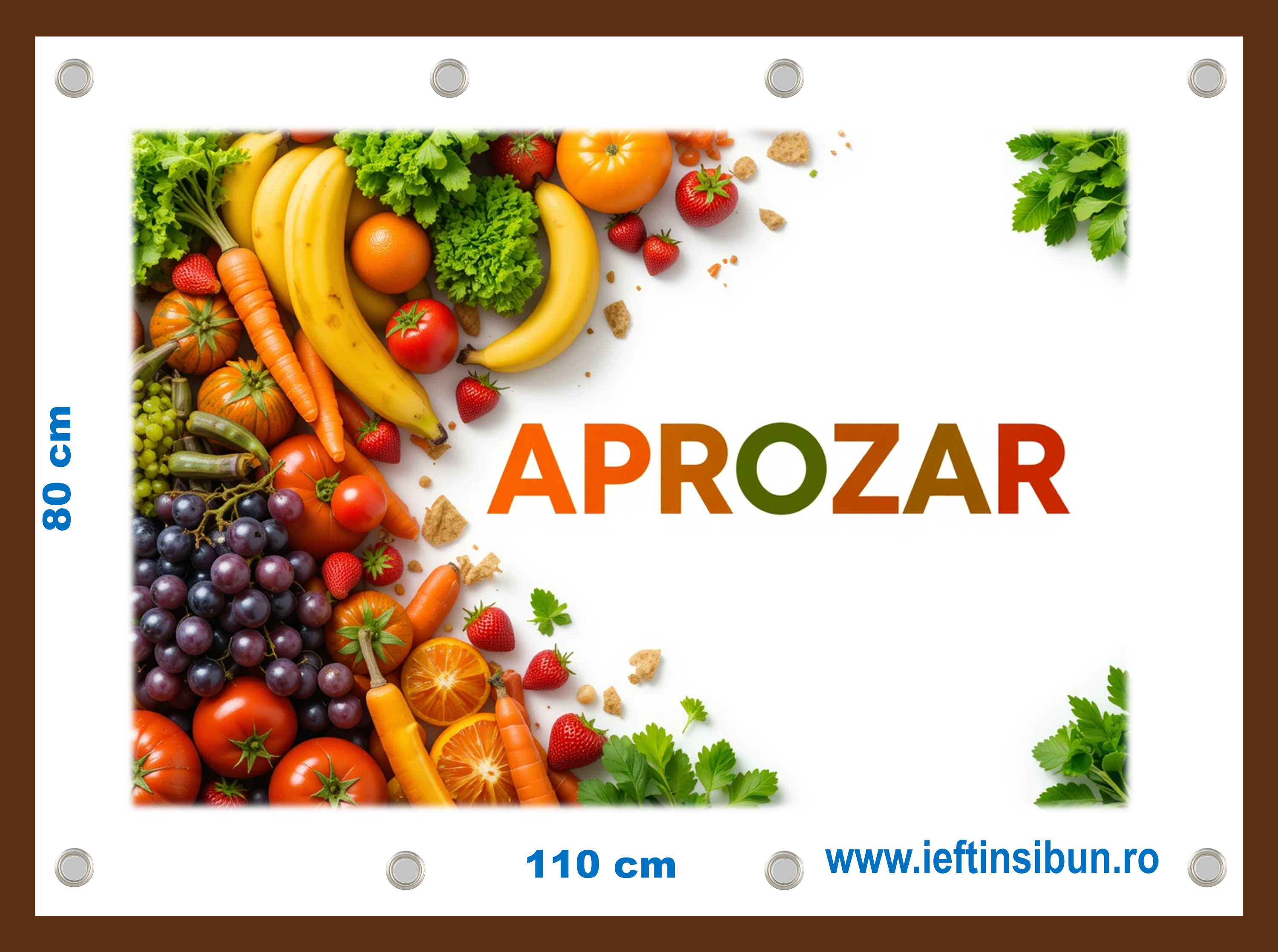 Bannere "Aprozar"-Alege Model