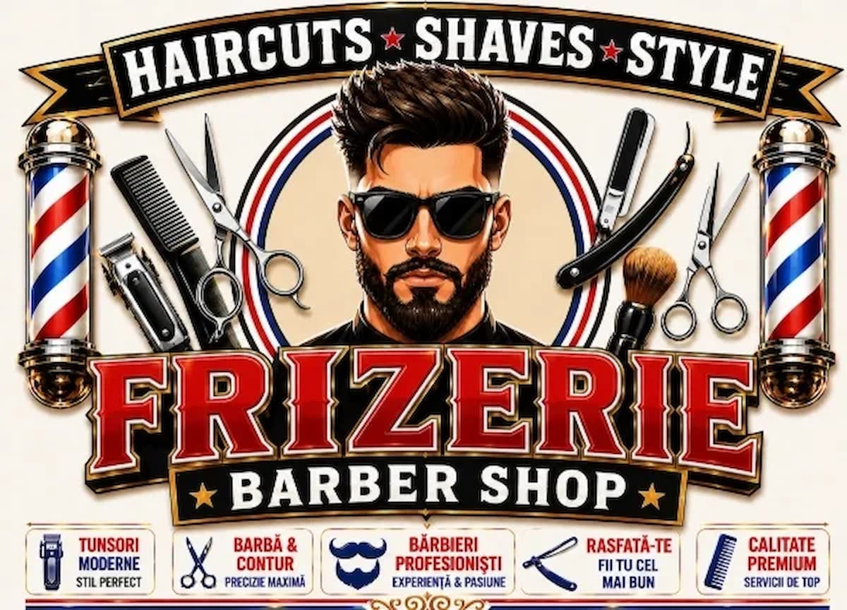 Bannere "Frizerie"-Alege Model