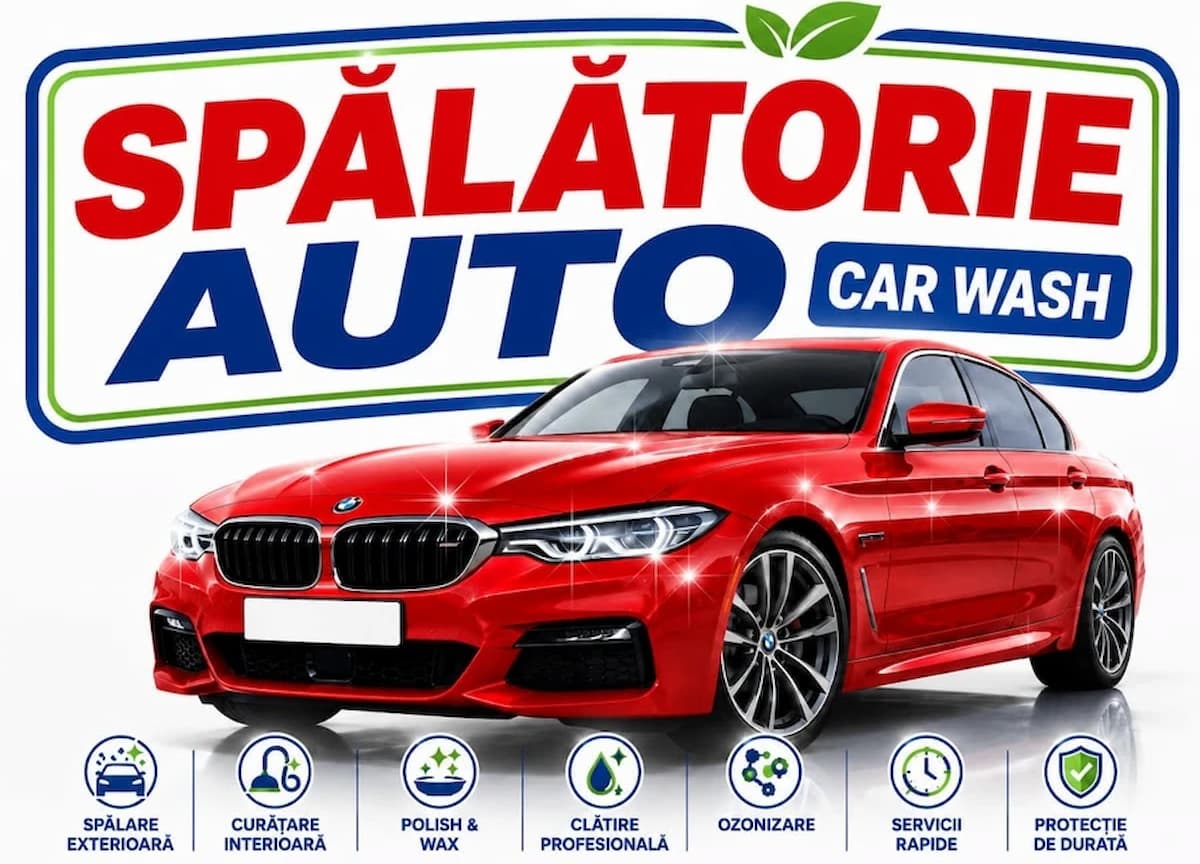 Bannere "Spalatorie Auto"-Alege model
