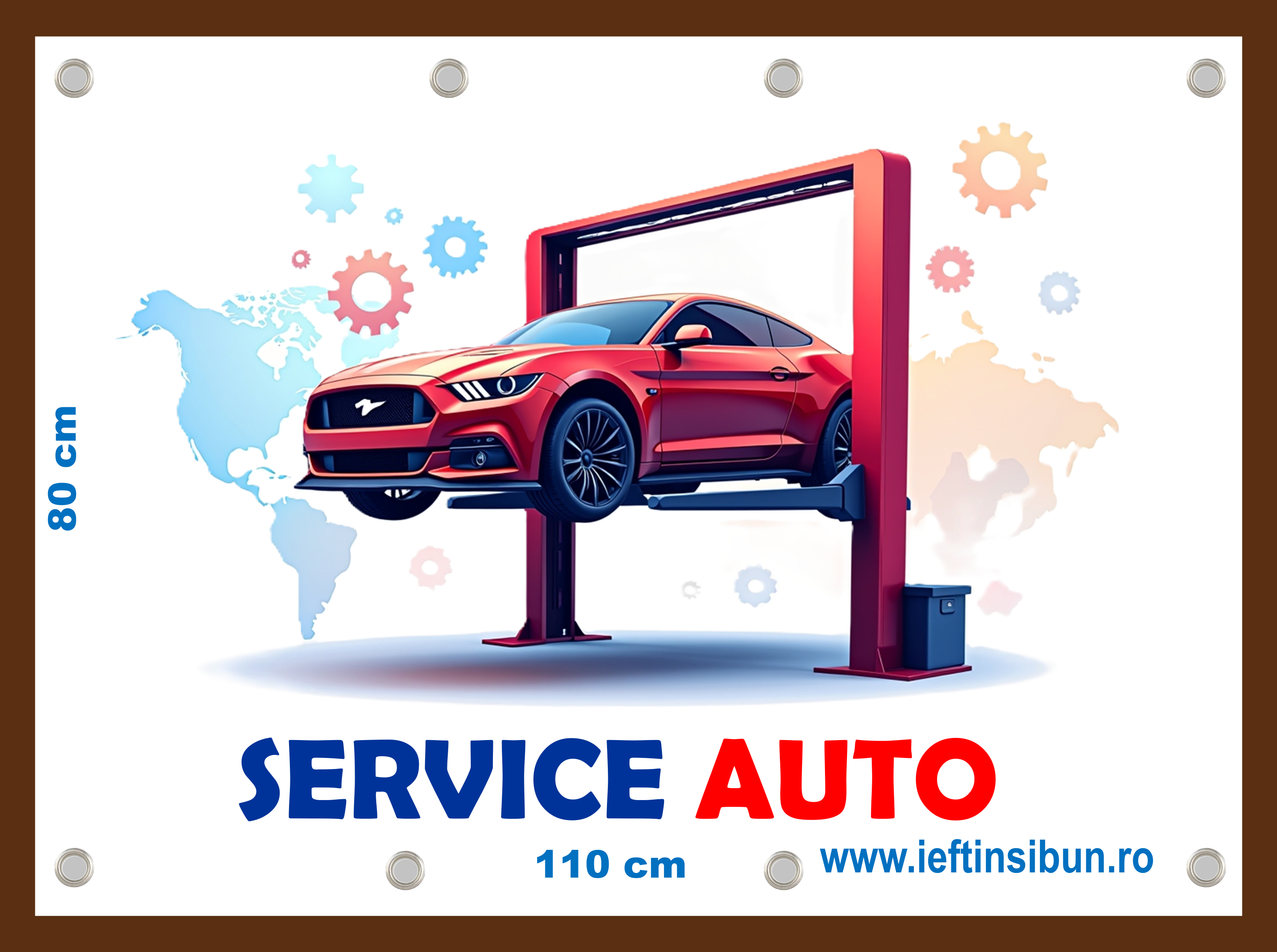 Bannere "Service Auto" - Alege Model