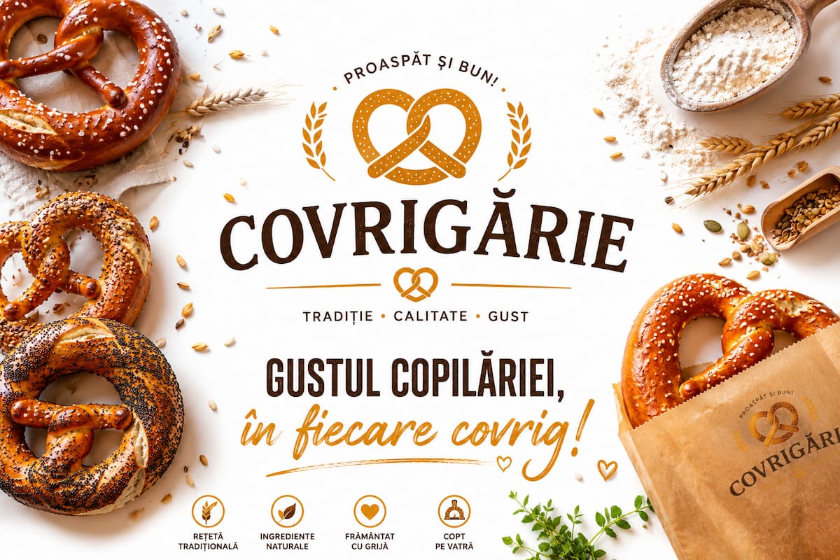 Bannere "Covrigarie"-Alege Modele