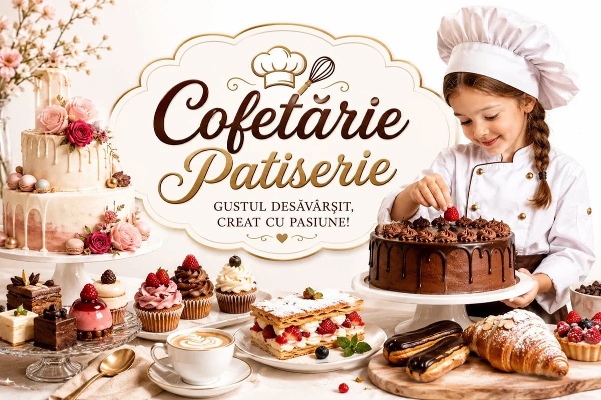 Bannere "Patiserie"-Alege Modele