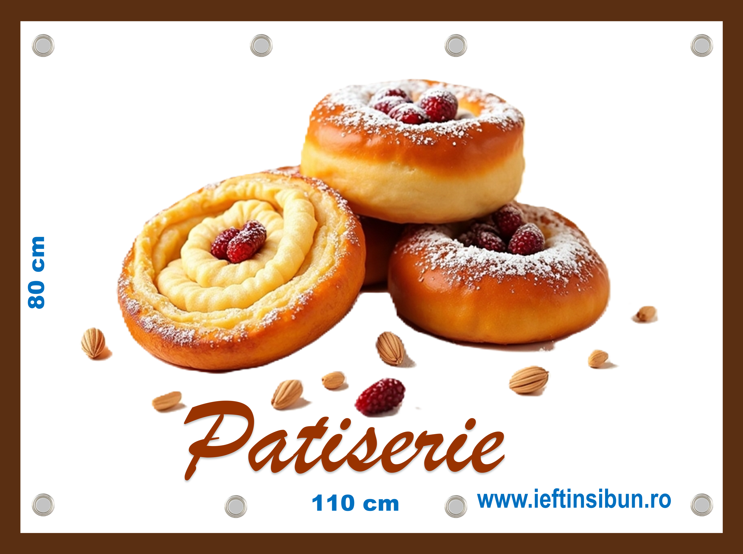 Bannere "Patiserie"-Alege Modele