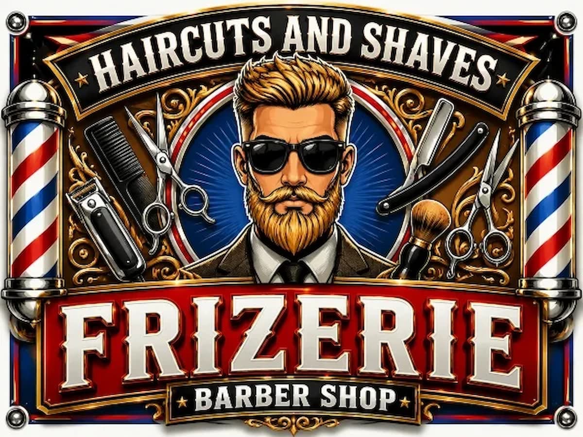 Bannere "Barber Shop" - Alege Model