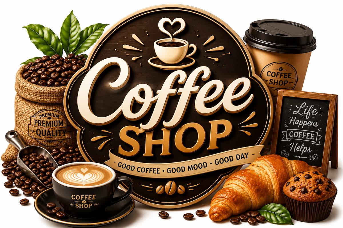 Banner Coffee Shop-Alege Model