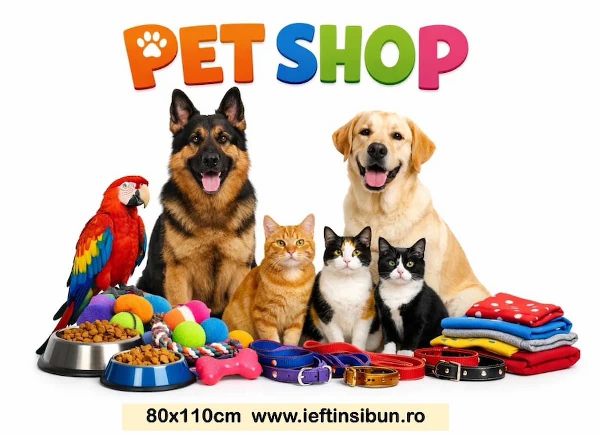 Banner Pet Shop-Alege Model