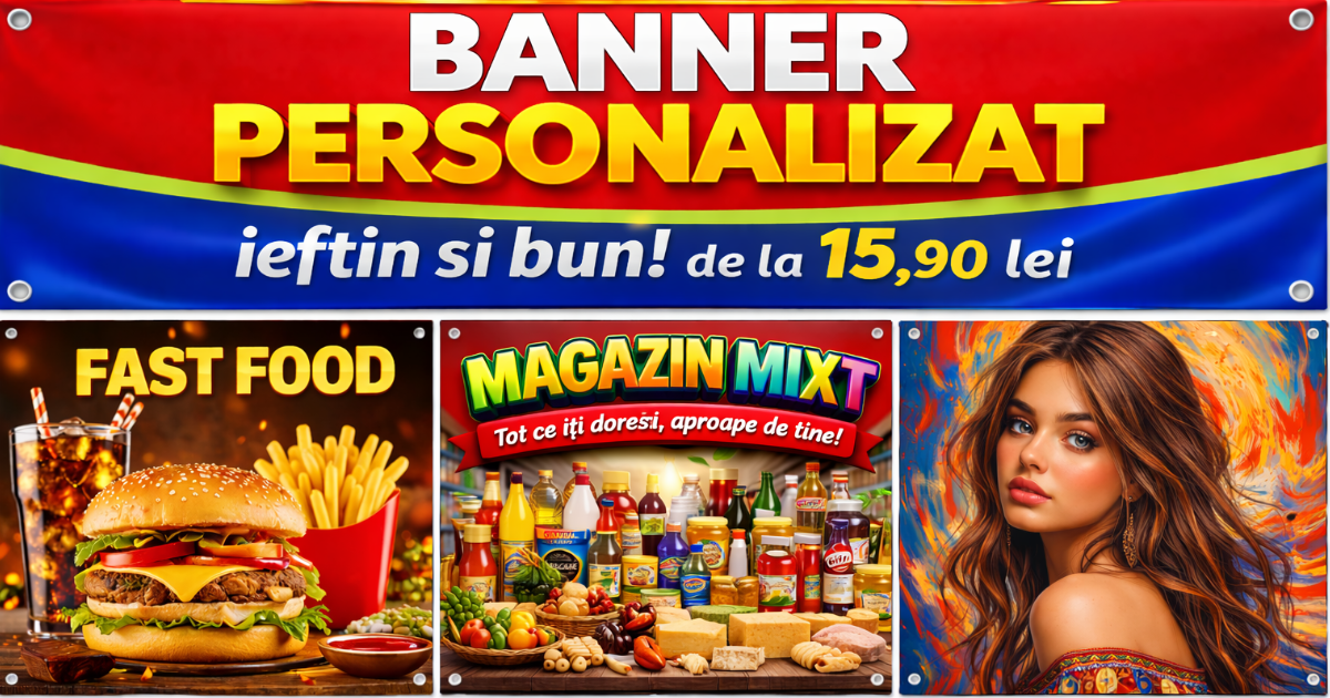 Banner Personalizat
