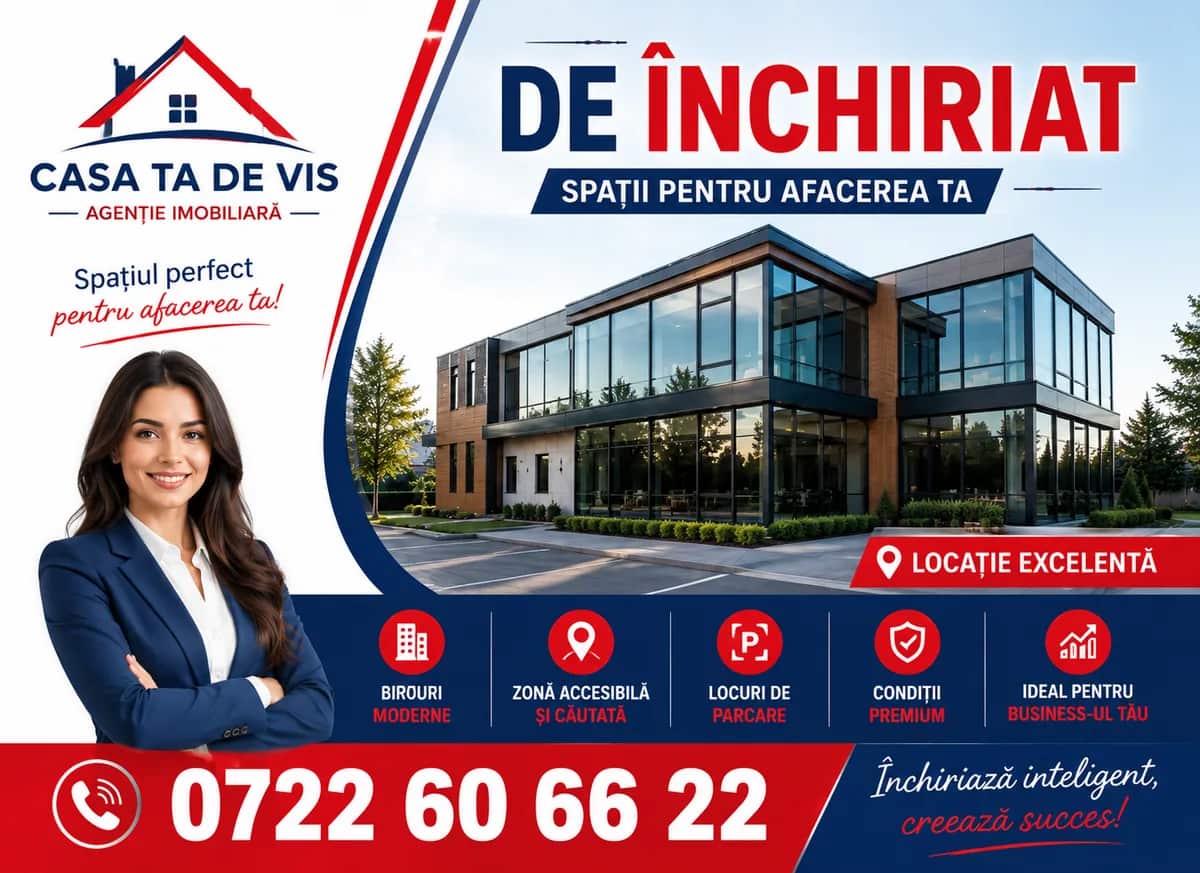 Banner Personalizat Agentie Imobiliara