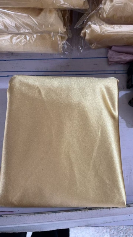 Fata de masa rotunda, diametru 180 cm jacquard, auriu