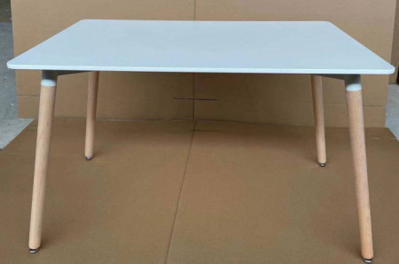 Masa de living in stil scandinavian 80x120 cm Model: Emma Alb - Img 6