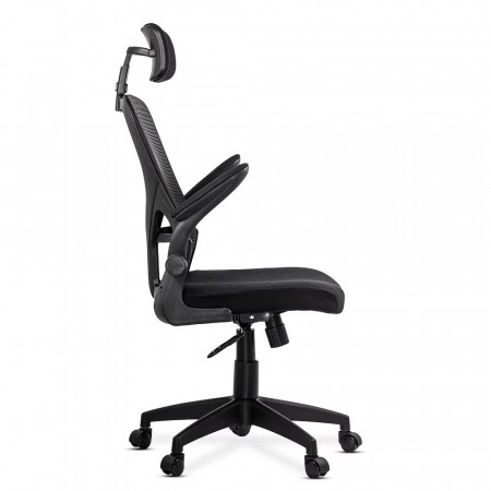Scaun de birou MESH cu tetieraOFF635 NEGRU