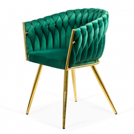 scaun catifea buc261 verde