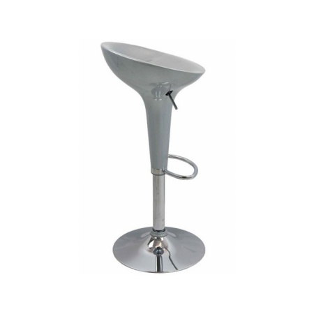 Scaun Bar Abs 101, rotativ, reglabil argintiu