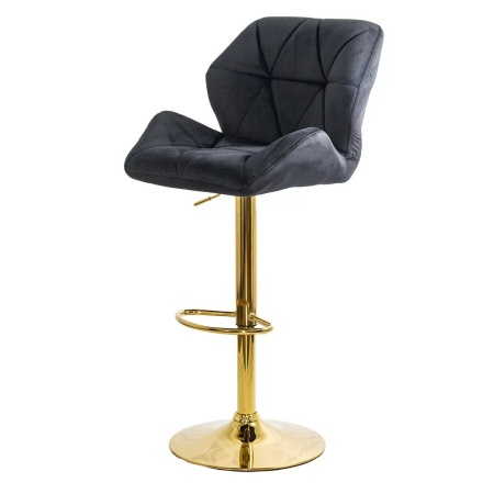 scaun de bar baza auriu abs148