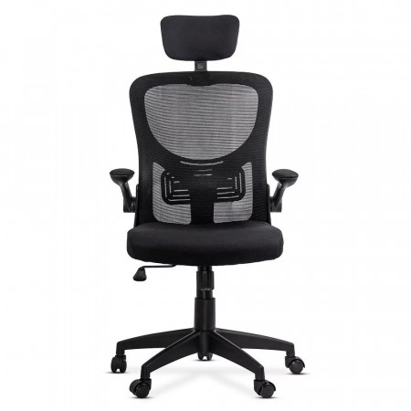 Scaun de birou MESH cu tetieraOFF635 NEGRU
