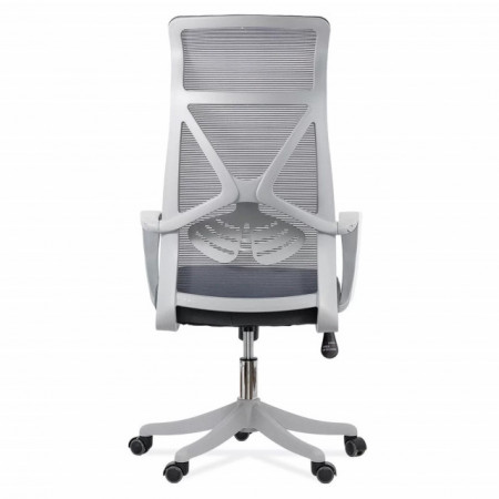 Scaun de birou din mesh reglabil pe inaltime  OFF 431 gri inchis