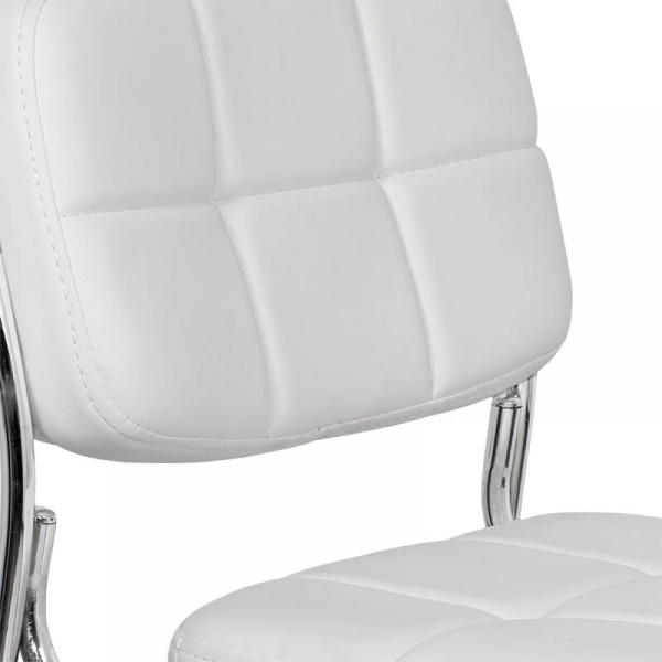 Scaun sala de asteptare, model HRC608 alb