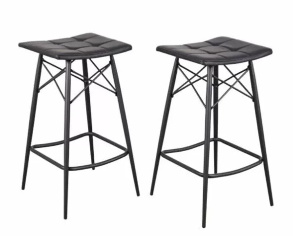 Scaun bar Darton, Negru