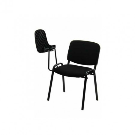 scaun vizitator negru cu masuta hrc606