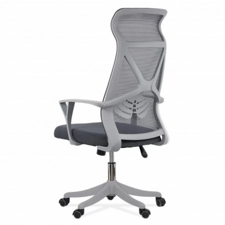 Scaun de birou din mesh reglabil pe inaltime  OFF 431 gri inchis