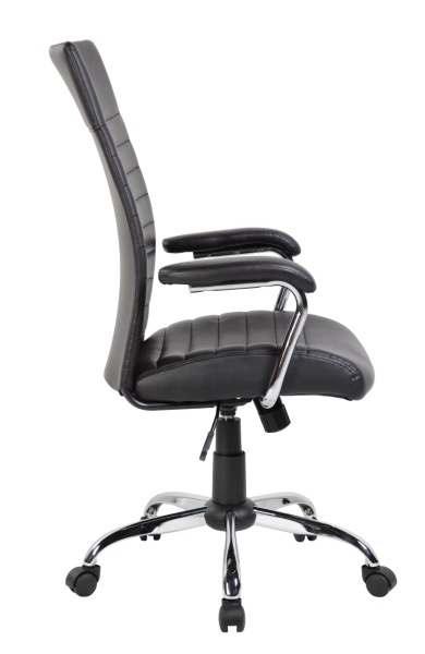Scaun de birou directorial Davik, negru,