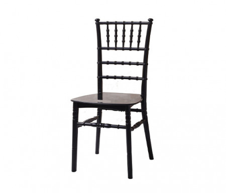 Scaun de evenimente Tiffany, model RK007, negru/ALB