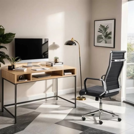 Scaun operativ OFF 937 negru/gri