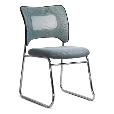 Scaun vizitatori din mesh cu cadru metalic de tip sanie HRC 613F GRI