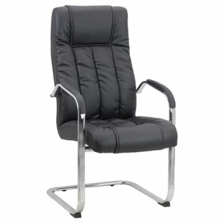 Scaun vizitatori OFF8115 NEGRU