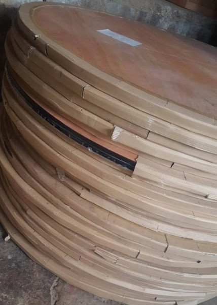 masa pliabila rotunda lemn 160 cm