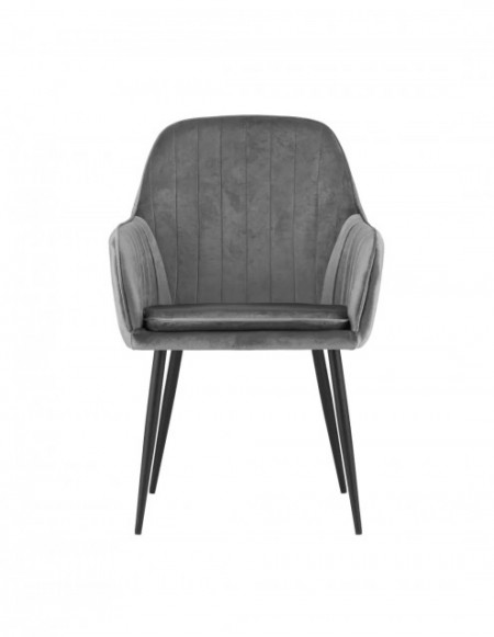 Scaun living Tida, Gri 58x56x86 cm