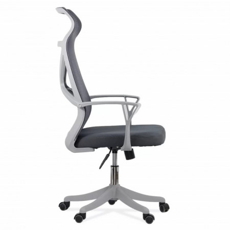 Scaun de birou din mesh reglabil pe inaltime  OFF 431 gri inchis